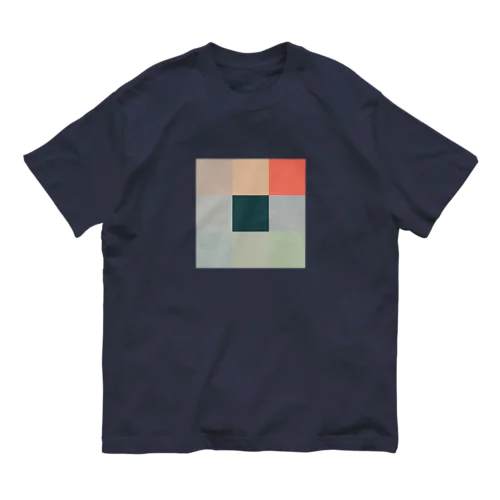 印象、日の出 - 3×3 のドット絵 Organic Cotton T-Shirt