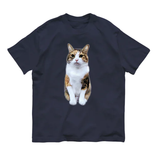 ちまき　おすわり Organic Cotton T-Shirt