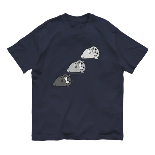 むちむちねこ３匹 Organic Cotton T-Shirt