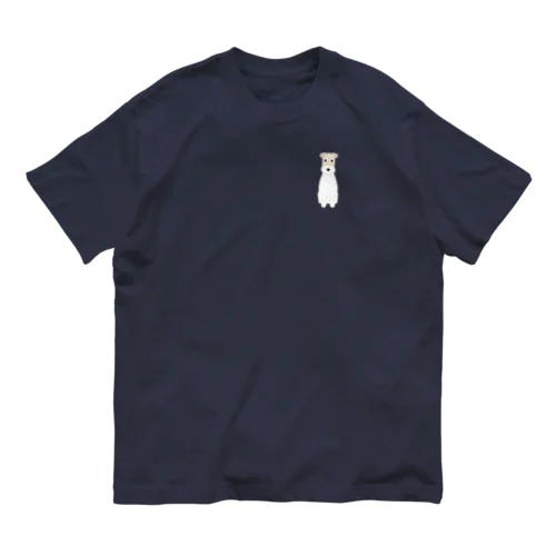 ワイヤーフォックステリア２(ワンポイント) Organic Cotton T-Shirt