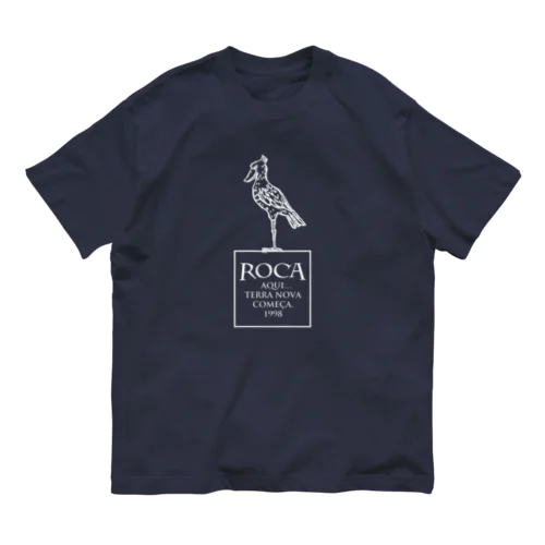 ハシビロコウ/ROCA Organic Cotton T-Shirt