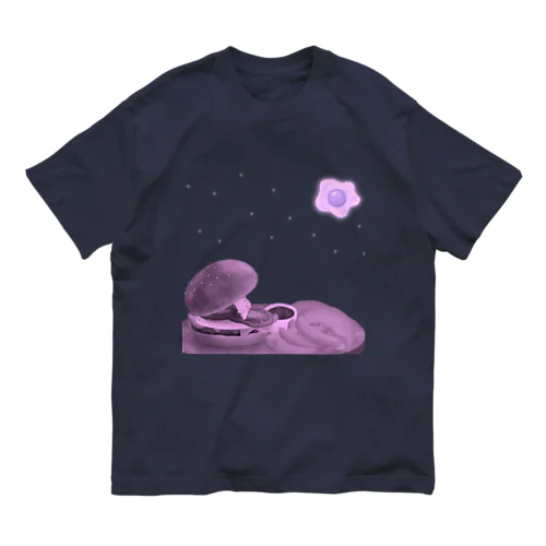 月見バーガー🍔 Organic Cotton T-Shirt