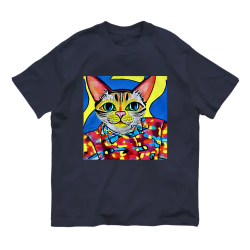 ファンキーcat Organic Cotton T-Shirt