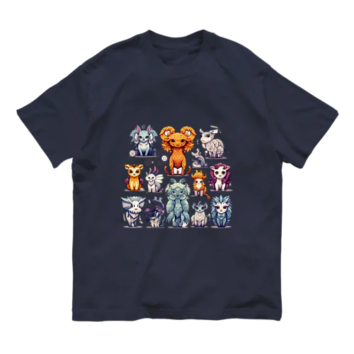 Mythical creatures オーガニックコットンTシャツ