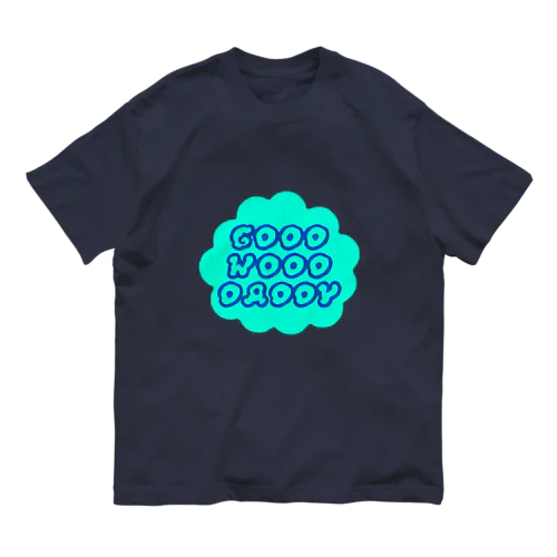 GoodWoodDaddy　もさもさ オーガニックコットンTシャツ