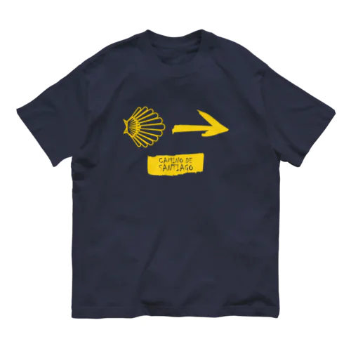 Camino de Santiago オーガニックコットンTシャツ