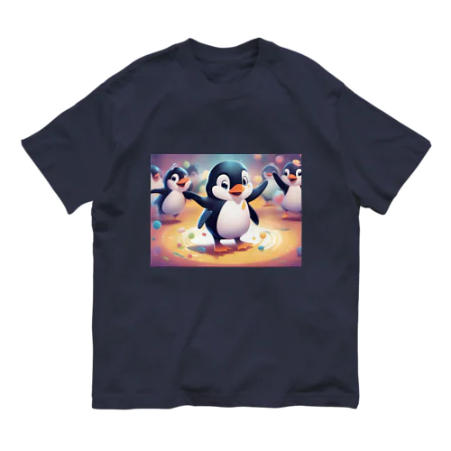 ペンギンダンス オーガニックコットンTシャツ