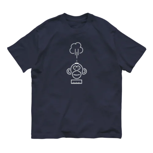 おさるのミリリ。 Organic Cotton T-Shirt