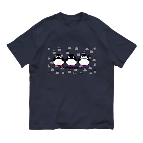 うっすらとつもる ピコピゴセリス オーガニックコットンTシャツ