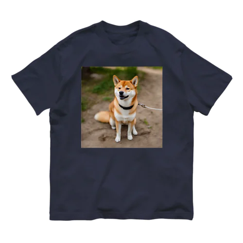 柴犬くん オーガニックコットンTシャツ