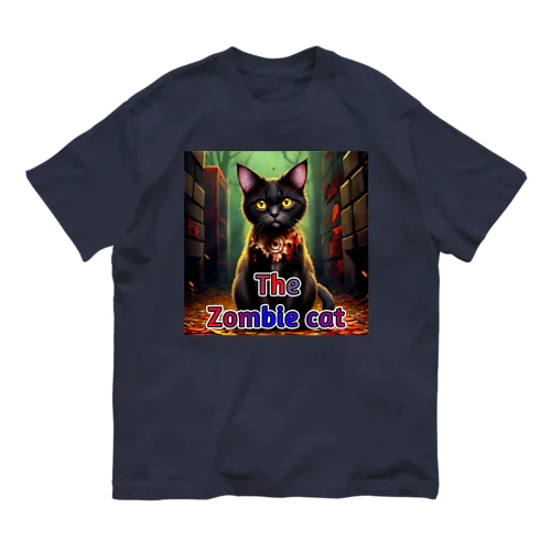 The zombie cat Organic Cotton T-Shirt