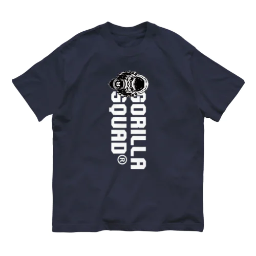 アングリーゴリラ ロゴ縦 Organic Cotton T-Shirt
