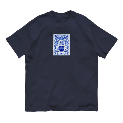 花の詩カップ(The Flower Poetry Cup) オーガニックコットンTシャツ