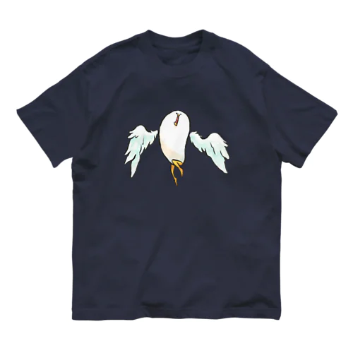 羽ばたくもちもち Organic Cotton T-Shirt