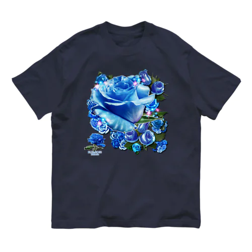 Blue Rose of Miracle Organic Cotton T-Shirt