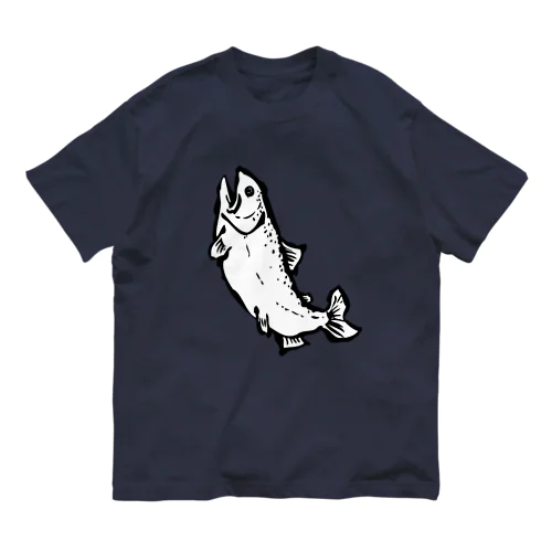 しゃけっ！ オーガニックコットンTシャツ