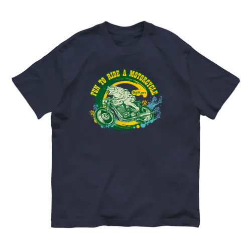 Buji Kaeru オーガニックコットンTシャツ