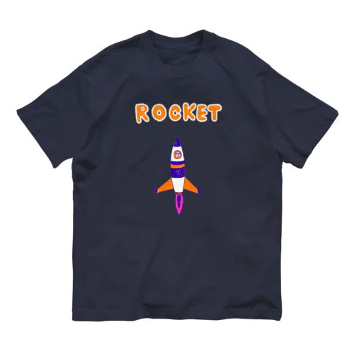 ロケット オーガニックコットンTシャツ