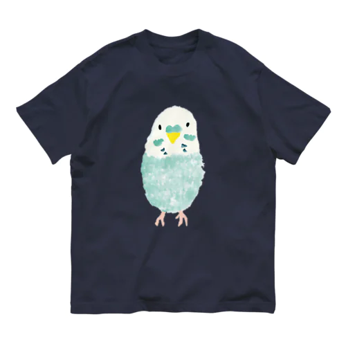 セキセイインコ オーガニックコットンTシャツ