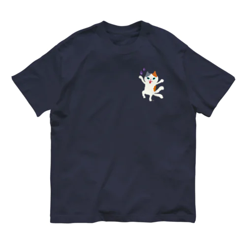 おばけTシャツ＜猫又＞ Organic Cotton T-Shirt