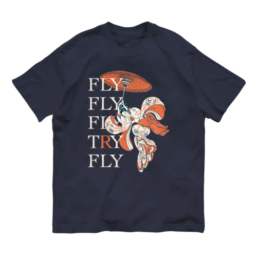 FLY オーガニックコットンTシャツ