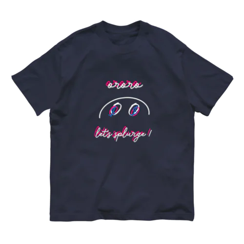 LET'S 散財 オーガニックコットンTシャツ