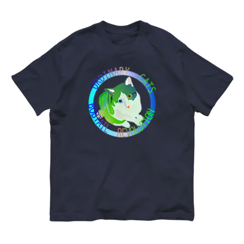 Ordinary Cats03h.t.(冬) オーガニックコットンTシャツ