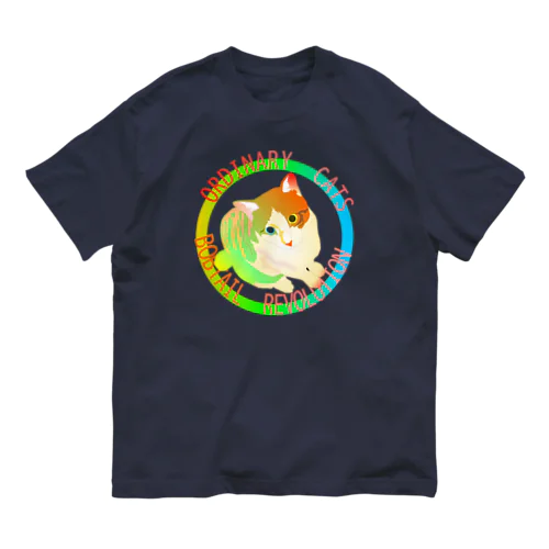 Ordinary Cats03h.t.(春) オーガニックコットンTシャツ