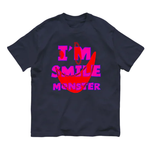 SMILE MONSTER Organic Cotton T-Shirt