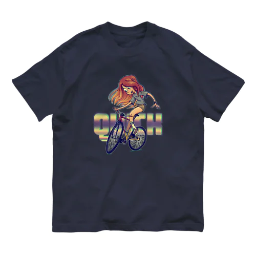 ”QUICK” オーガニックコットンTシャツ