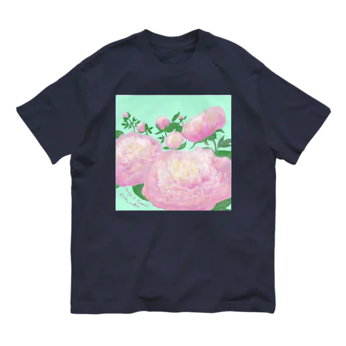 《 💞Happy Peony💕 》 Organic Cotton T-Shirt