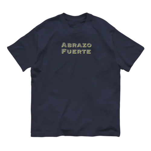 Abrazo Fuerte/Big Hug スペイン語フレーズ オーガニックコットンTシャツ