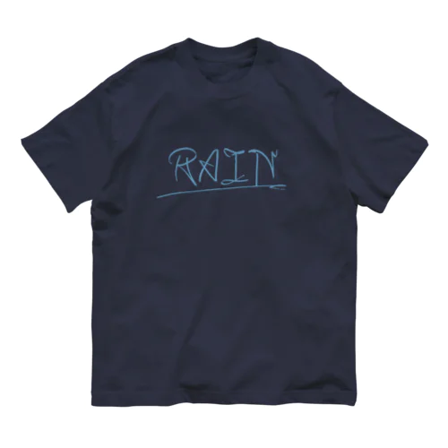 rain オーガニックコットンTシャツ