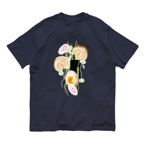 フォーリング支那そば Organic Cotton T-Shirt