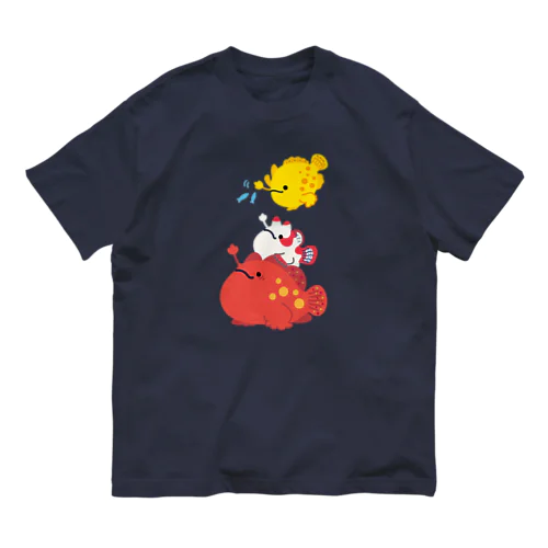 もちもちカエルアンコウ's Organic Cotton T-Shirt