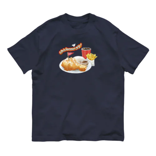 Chickenergy! オーガニックコットンTシャツ