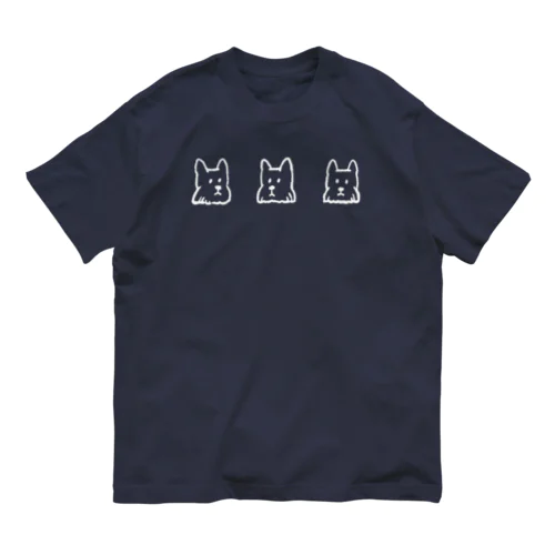 わん！わん！わん！ オーガニックコットンTシャツ