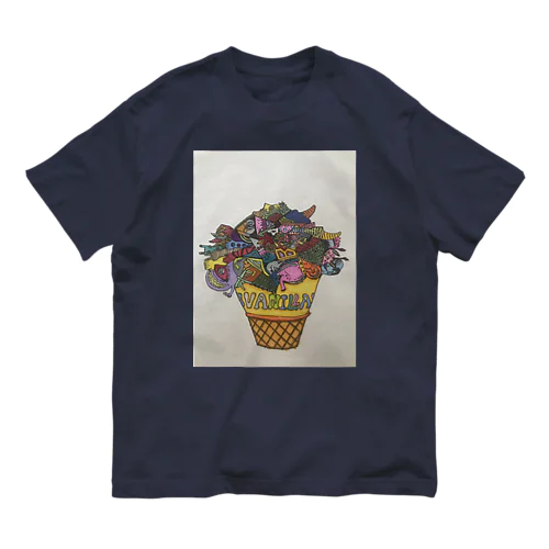 アイスクリーム オーガニックコットンTシャツ