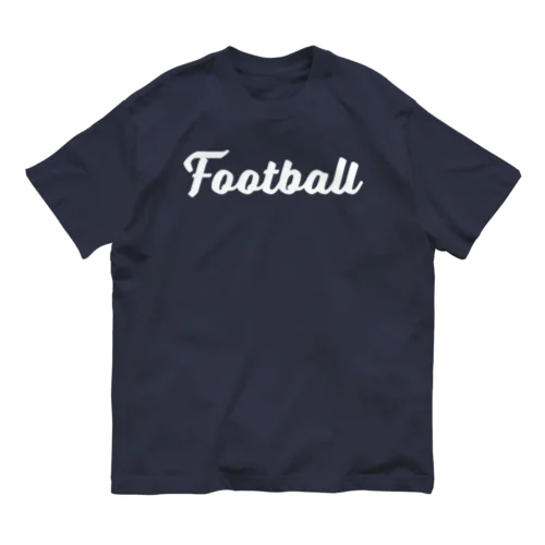定番FOOTBALL オーガニックコットンTシャツ