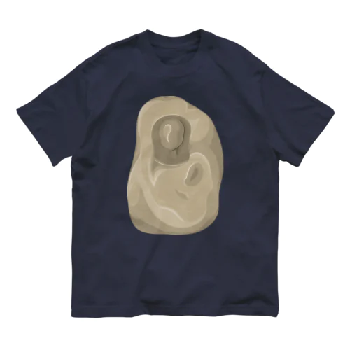 彫刻（偽） Organic Cotton T-Shirt