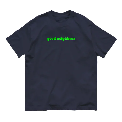 Oxford - Good Neighbour オーガニックコットンTシャツ