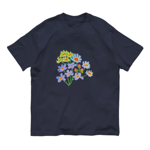 FLOWERS オーガニックコットンTシャツ