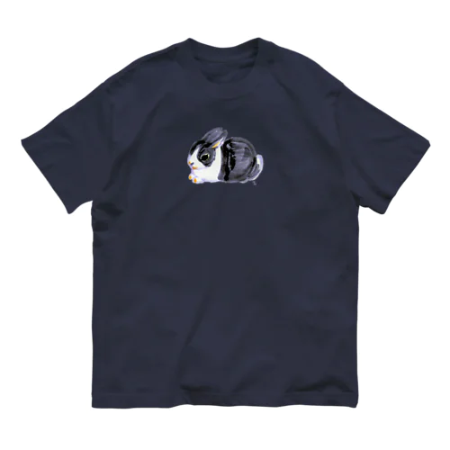 白黒うさぎちゃん Organic Cotton T-Shirt