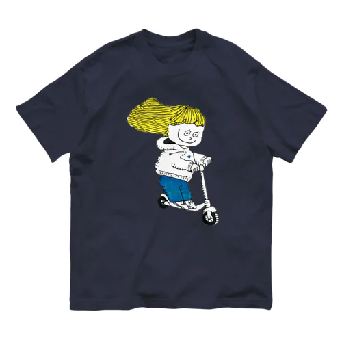 "SCOOTER"  オーガニックコットンTシャツ