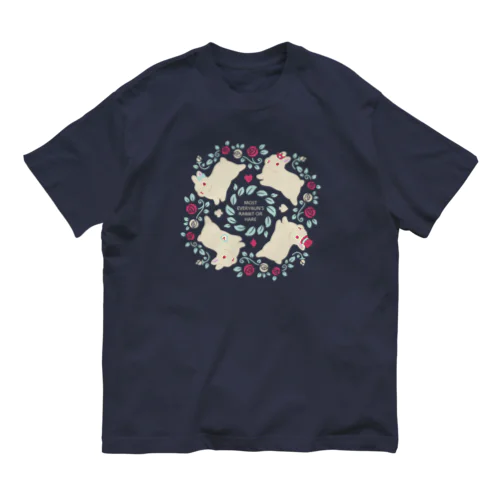 うさぎの国のうさぎ Organic Cotton T-Shirt
