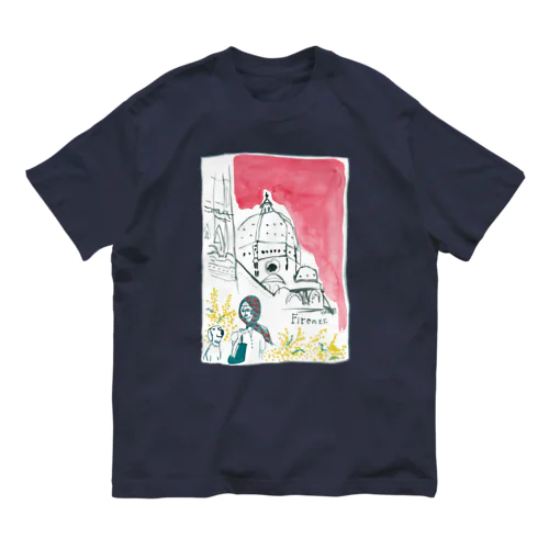 アモーレ＊フィレンツェ Organic Cotton T-Shirt