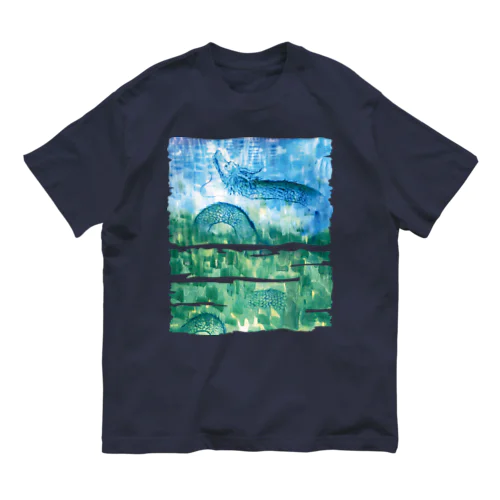 浄化の龍 オーガニックコットンTシャツ