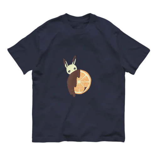 オランジェットうさぎ Organic Cotton T-Shirt