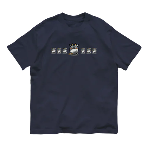 うしさん　はい！並んで Organic Cotton T-Shirt