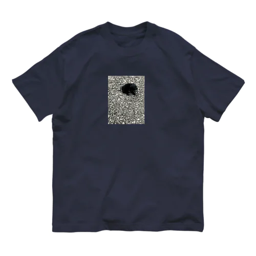 野生の子ダヌキ Organic Cotton T-Shirt